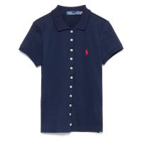 Polo Ralph Lauren女士短袖POLO衫弹力舒适休闲T恤