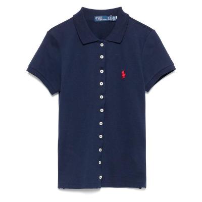 Polo Ralph Lauren女士短袖POLO衫弹力舒适休闲T恤