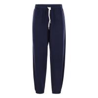 Polo Ralph Lauren轻薄柔软运动裤女款直筒休闲裤束脚设计弹性腰带