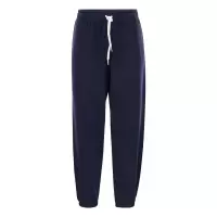 Polo Ralph Lauren轻薄柔软运动裤女款直筒休闲裤束脚设计弹性腰带