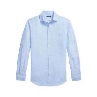 polo ralph lauren2025新款男士衬衫亚麻长袖运动男透气休闲商务轻便透气男衬衣