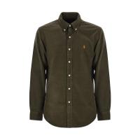 polo ralph lauren定制版点纹长袖衬衫男商务休闲装挺括有型经典POLO风