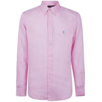 polo ralph lauren男士纯亚麻长袖衬衫透气休闲商务衬衣