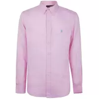 polo ralph lauren男士纯亚麻长袖衬衫透气休闲商务衬衣