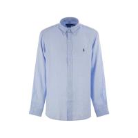 polo ralph lauren纯亚麻定制版修身长袖衬衫男 warmer days舒适透气商务休闲