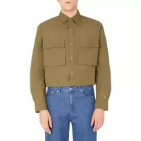 KENZO oversize版型男士长袖宽松衬衫商务休闲潮流