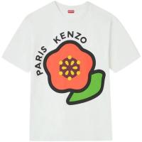 KENZO男士白T恤休闲百搭基础款纯色上衣