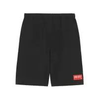 KENZO徽标短裤抽绳松紧腰男装下衣短裤子舒适透气简约百搭休闲短裤