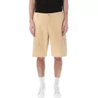 KENZO新款男短裤徽标标签侧缝口袋工装短裤棉质舒适时尚百搭休闲短裤