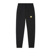 KENZO棉质舒适男士休闲直筒运动裤松紧腰侧袋后袋罗纹裤脚