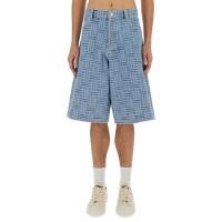 KENZO男士休闲直筒牛仔短裤多功能潮牌夏季穿搭