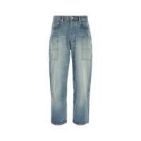 KENZO男士直筒牛仔裤宽松休闲长裤