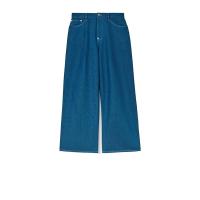 KENZO男装修身显瘦休闲直筒牛仔裤舒适男士长裤