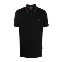 Hugo boss黑色经典短袖T恤男士直筒设计舒适透气棉质衫25夏季新款