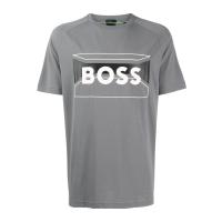 Hugo boss奢侈品服饰男徽标字母T恤 50514527-036 七夕情人节礼物