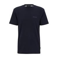 Hugo Boss男士圆领短袖T恤可调节袖棉质休闲运动户外舒适透气