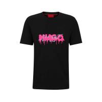 Hugo Boss男士服饰涂鸦设计T恤HUGO BOSS棉质面料休闲服饰日常休闲