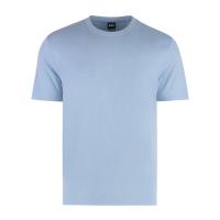 HUGO BOSS男士短袖圆领直下摆透气舒适休闲T恤