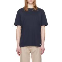 Hugo boss圆领短袖T恤男修身版型百搭基础款蓝