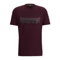 Hugo boss 奢侈品服饰男徽标印花T恤 50514527-697 舒适流行