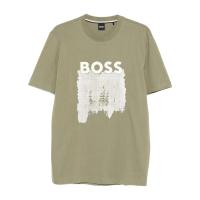 Hugo boss男士短袖T恤棉质透气舒适休闲日常穿搭