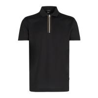 Hugo boss男式短袖拉链开合透气休闲T恤