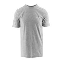 Hugo boss男款圆领短袖T恤 棉质舒适休闲灰色简约百搭 经典字母徽标男装