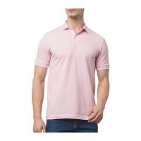 Hugo boss男款棉弹Polo衫短袖直下摆透气舒适商务休闲衬衫