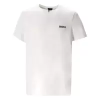 Hugo boss男士弹力速干印花短袖T恤聚酯纤维氨纶