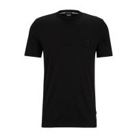 Hugo boss圆领短袖T恤男黑色百搭休闲运动潮牌基础款25夏季新款