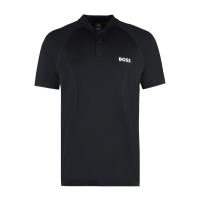 Hugo boss男士短袖T恤 男士短袖Polo衫聚酰胺材质休闲直下摆饰标志图案