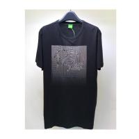 Hugo boss徽标圆领T恤男款短袖纯棉舒适休闲百搭时尚简约