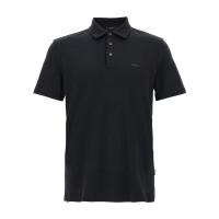 Hugo boss修身款立体橡胶logo短袖Polo衫男