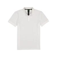 雨果博斯(HUGO BOSS)男士短袖Polo衫纽扣领罗纹饰边棉质