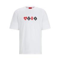 Hugo boss男式圆领短袖T恤透气舒适休闲百搭