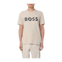 Hugo boss男款短袖T恤圆领棉质休闲舒适透气简约百搭时尚运动上衣