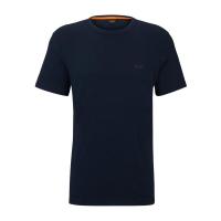 Hugo boss经典百搭T恤 男款圆领短袖 棉质舒适透气字母设计休闲运动上衣