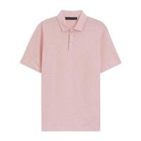 Hugo boss男士亚麻短袖POLO衫休闲透气舒适男装春夏新款