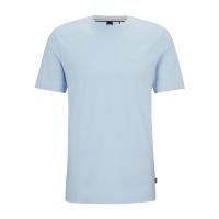 Hugo boss雨果波士T恤男吸湿透气肌肤亲和易打理纯棉浅蓝色