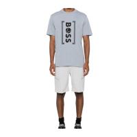 Hugo boss雨果波士T恤男透气吸汗舒适百搭纯棉简约宽松品牌日常