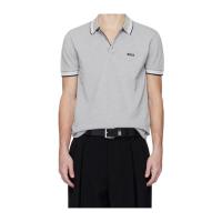 Hugo boss雨果波士POLO衫男透气舒适易打理吸汗纯棉条纹领口