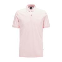 Hugo boss雨果波士POLO衫男透气舒适易打理吸汗纯棉浅粉色