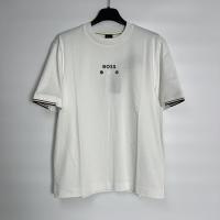 Hugo boss雨果波士T恤男透气吸汗亲肤易洗纯棉简约百搭舒适日常