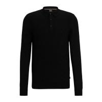 Hugo boss雨果波士POLO衫男保暖透气亲肤抗皱羊毛莱赛尔纤维