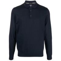 Hugo boss雨果波士POLO衫男保暖透气抗皱舒适纯羊毛经典简约