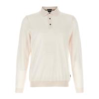 Hugo boss雨果波士POLO衫男保暖透气舒适抗皱羊毛三粒扣