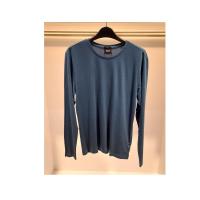 Hugo boss雨果波士长袖T恤男透气吸汗舒适易打理纯棉简约修身