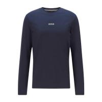 Hugo boss雨果波士长袖T恤男透气舒适易打理百搭棉质弹力修身