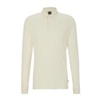 Hugo boss雨果波士POLO衫男保暖透气舒适易打理经典平针织领