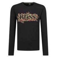 Hugo boss雨果波士长袖T恤男透气舒适易打理亲肤纯棉刺绣徽标